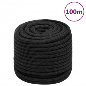 Boat Rope Full Black 0.71 " 328.1 ' Polypropylene