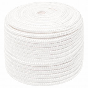Boat Rope Full White 0.47 " 820.2 ' Polypropylene