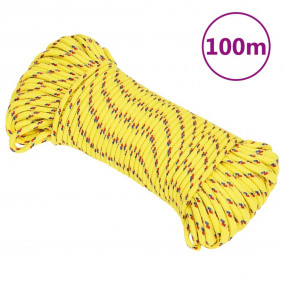 Boat Rope Yellow 0.20 " 328.1 ' Polypropylene