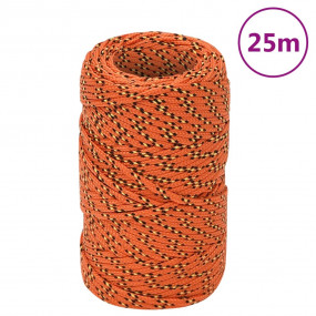 Boat Rope Orange 0.08 " 82.0 ' Polypropylene