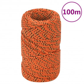 Boat Rope Orange 0.08 " 328.1 ' Polypropylene