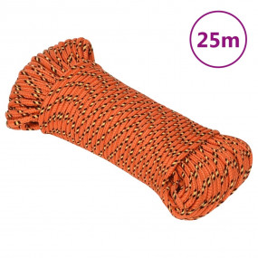 Boat Rope Orange 0.12 " 82.0 ' Polypropylene