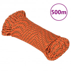 Boat Rope Orange 0.20 " 1640.4 ' Polypropylene