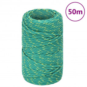 Boat Rope Green 0.08 " 164.0 ' Polypropylene