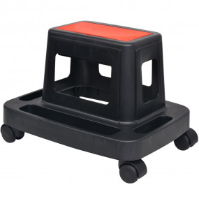 Rolling Workshop Stool with Storage 330.7 lb