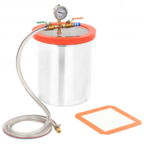 Vacuum Chamber Stainless Steel 3.0 gal