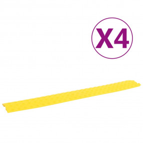 Cable Protector Ramps 4 pcs 38.8 " Yellow