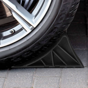 Wheel Chocks 2 pcs 9.8x3.9x4.5" Plastic