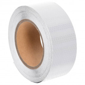 Reflective Tape White 2.0 "x65.6 ' PVC