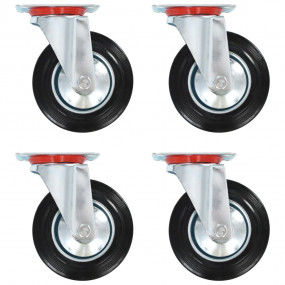 Swivel Casters 4 pcs 6.30 "
