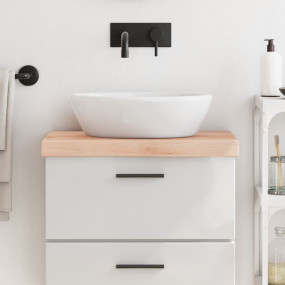 Bathroom Countertop 23.6 x 11.8 x (0.8-2.4) " Untreated...