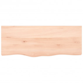 Bathroom Countertop 39.4x15.7x0.8" Untreated Solid Wood
