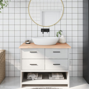 Bathroom Countertop 39.4 x 23.6 x (0.8-1.6) " Untreated...