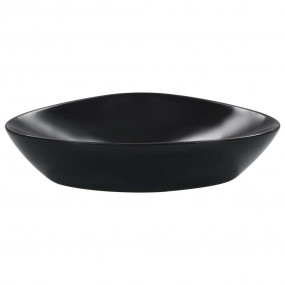 Wash Basin 23.0x15.4x5.5" Ceramic Black
