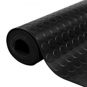 Floor Mat Anti-Slip Rubber 4.9x13.1' 0.12 " Dot