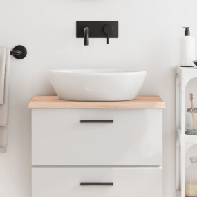 Bathroom Countertop 23.6x11.8x0.8" Untreated Solid Wood