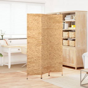 Room Divider 3-Panel 48.0x70.9" Water Hyacinth
