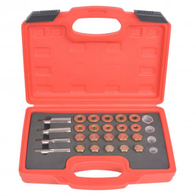 Oil Drain Plug Sump Damaged Thread Repair Kit 64 pcs M1...