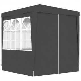Professional Party Tent with Side Walls 6.6'x6.6' Anthr...