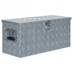 Aluminum Box 31.5"x11.8"x13.8" Silver