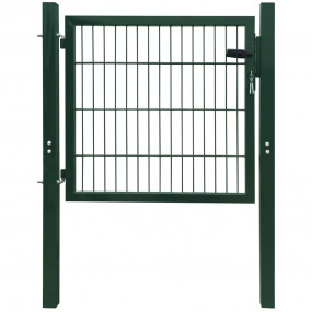 2D Fence Gate (Single) Green 41.7"x51.2"