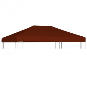 Gazebo Top Cover 9.1 oz/yd 9.8'x13.1' Terracotta