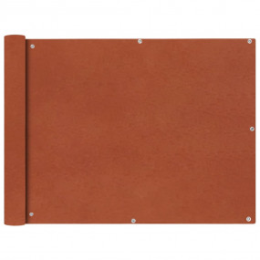 Balcony Screen Oxford Fabric 35.4"x157.4" Terracotta
