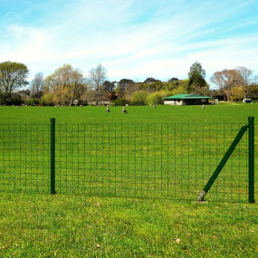 Euro Fence Steel 82ft x 4.9ft Green