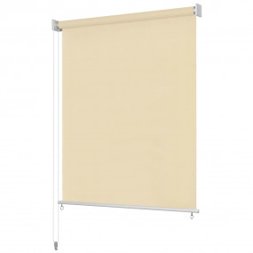 Outdoor Roller Blind 137.8"x90.6" Cream