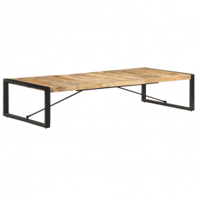 Coffee Table 70.9"x35.4"x15.7" Rough Mango Wood