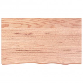 Bathroom Countertop Light Brown 39.4"x23.6"x0.8" Treate...