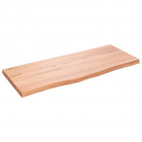 Bathroom Countertop Light Brown 39.4"x15.7"x(0.8"-1.6")...