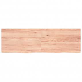Bathroom Countertop Light Brown 63"x19.7"x(0.8"-1.6") T...