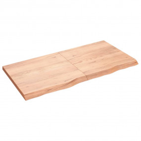Bathroom Countertop Light Brown 47.2"x23.6"x(0.8"-1.6")...
