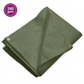 Tarpaulin 0.9 oz/ft 13.1'x19.7' Green HDPE