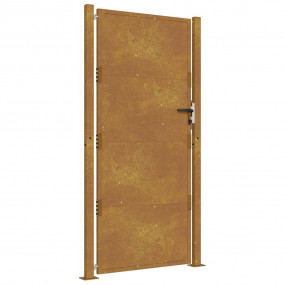 Garden Gate 41.3"x80.7" Corten Steel