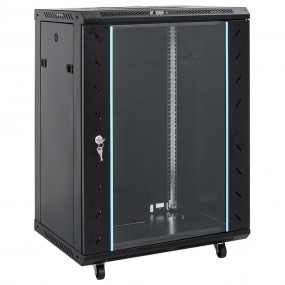 15U Network Cabinet with Swivel Feet 19" IP20 20.9"x15....