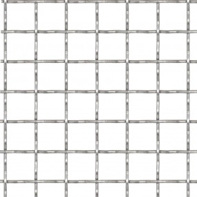 Crimped Garden Wire Fence Stainless Steel 19.7"x19.7" 0...