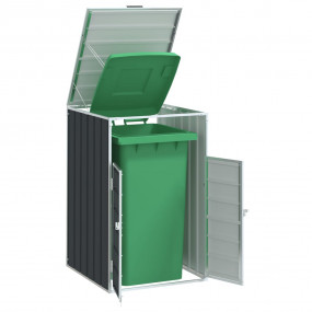 Wheelie Bin Storage for Single Bin Anthracite 28.3"x31....