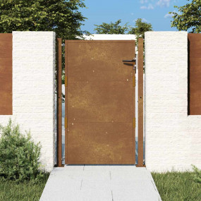 Garden Gate 41.3"x59.1" Corten Steel