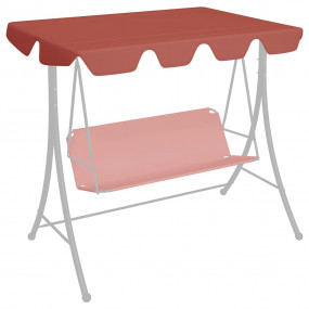 Replacement Canopy for Garden Swing Terracotta 59.1"/51...