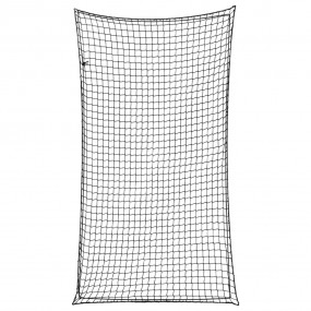 Trailer Net with Elastic Rope Black 14.8x8.2' PP