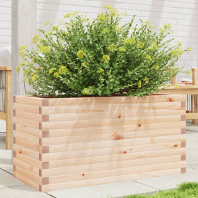 Patio Planter 35.4x15.7x17.9" Solid Wood Pine