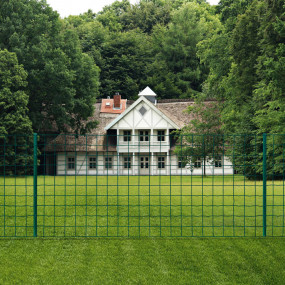 Euro Fence Steel 65.6x3.9' Green