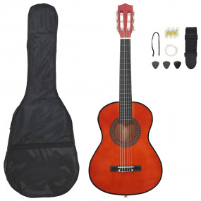 8 Piece Classical Guitar Beginner Set 1/2 34"