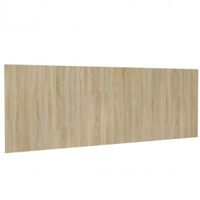 Wall Headboard Sonoma Oak 94.5x0.6x31.5" Engineered Woo...
