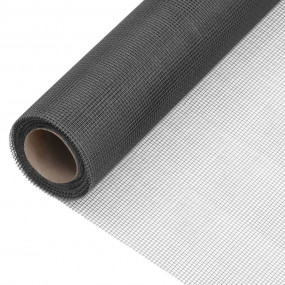 Mesh Screen Fiberglass 31.5x196.9" Black