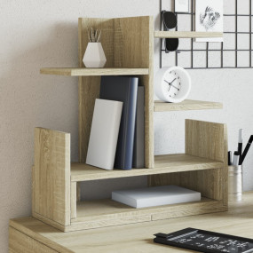 Desk Organizer Sonoma Oak 19.3x7.9x20.7" Engineered woo...