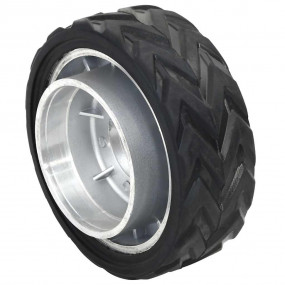Wheel for Jockey Wheel 7.7x3.9" Aluminum and Rubber