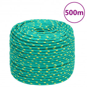 Boat Rope Green 0.24 " 1640.4 ' Polypropylene